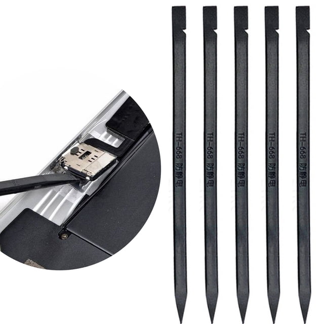 unbranded 30Ud Desarmador Antiestático Negro Para Abrir Pantallas LCD Teléfono Y Tableta