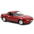 thumbnail image 2 of Norev 1989 Mazda MX-5 Miata Hard Top (removable) Convertible Red 1:18, 2 of 3