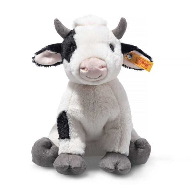 Peluche Vaca Cobb Steiff Blanco y Negro 23 cm