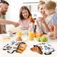 thumbnail image 7 of Haosy 3 Pack Reusable Ziploc Bags BPA Free Healthy Food Storage Bag Leakproof Sandwich Snack Freezer Bags Cartoon Monster Truck, 7 of 7
