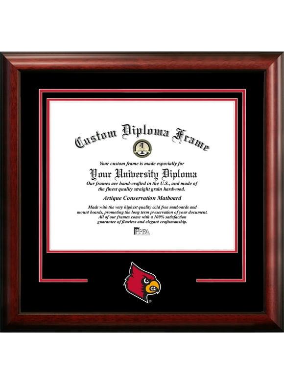 Louisville Cardinals 14" x 17" Spirit Diploma Frame