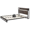 thumbnail image 6 of Queen Size Bed Frame with Headboard & Footboard,Heavy Duty Platform Bed Frames With Storage,Queen Bed Frame Noise-Free & No Box Spring Needed & Easy Assembly & Wood Slats Support, 6 of 7