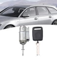 thumbnail image 5 of Left Door Lock Cylinder with Key Replace, Metal High Performance, Easy Installation for A6 A6L Auto Accessories Straight Key, 5 of 7