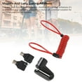 thumbnail image 3 of Scooters Eléctricos Bloqueo de Bloqueo de Freno de Disco, Lock de Freno de Seguridad Anti -Robo de Aleacio de ALUMINIO COMPATIBLE CON M365 PRO, 3 of 7