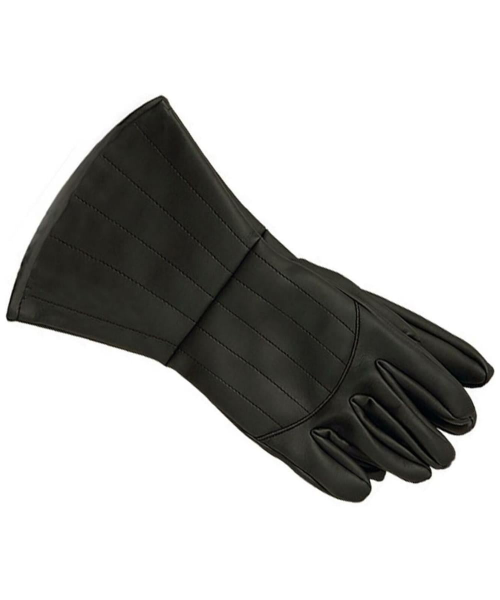 Black Gloves Short   Mens  Gents  Victorian  magician Halloween Scream 