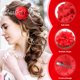 thumbnail image 5 of Jumpingount Adorno para el cabello para mujer, tela Artificial, horquilla de flores, fiesta nupcial, tocado para niñas, accesorios para sombreros de viaje Accesorio para el cabello Jumpingount BFH001439-00, 5 of 6
