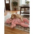 thumbnail image 6 of Cjfdfy Baby Boy Girl Newborn Hospital Going Home Outfit Hand Picked for Earth By My Great Grandma Grandpa Letters Romper Long Sleeve Ribbed Jumpsuit Hat Spring Fall Winter Clothes, 6 of 9