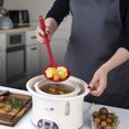 thumbnail image 4 of 2 Piezas - Juego de Utensilios de Cocina Resistente al Calor hasta 480°F - Juego de Utensilios de Silicona de Diseño Higiénico de Una Pieza, 4 of 5