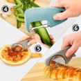 thumbnail image 5 of Xhegex 5-Piece Kitchenware Set with Peeler, Shaving Knife, Bottle Opener, Pizza Knife, and Grinding Tool for Cooking and Food Prep, 5 of 7