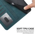 thumbnail image 5 of Funda con tapa estilo vintage para iPhone 7 Plus/8 Plus, ranura para múltiples tarjetas, protección total, estilo retro, material PU+TPU, 5 of 5