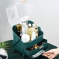 thumbnail image 3 of Grande Capacité avec Couvercle Ouvert Complet et Tiroir, Poignée Portable pour Salle de Bain, Table, Organisation de Commode, Rangement Maquillage Imperméable et Anti-Poussière, 3 of 7