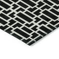 thumbnail image 4 of Addison Rugs Chantille Indoor/Outdoor Transitional Geometric Black Washable Rectangle Rug, 8' x 10', 4 of 6