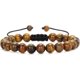thumbnail image 2 of Pulseras MengPa para hombre con cuentas de piedra de lava y aceite esencial volcánico para la ansiedad, 2 of 3