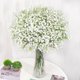 thumbnail image 3 of 60 flores artificiales a granel, flores artificiales blancas, flores artificiales de Gypsophila, para decoración de boda, fiesta, decoración del hogar (60 piezas), 3 of 4