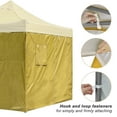 thumbnail image 4 of InstaHibit 10x6.5 Ft Pop up Canopy Sidewall Kit Door Window Privacy 4 Pieces, 4 of 12