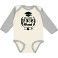 thumbnail image 3 of Inktastic Class of 2038 Grad with Diploma and Graduation Cap Boys or Girls Long Sleeve Baby Bodysuit, 3 of 5