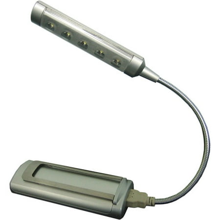 Ritelite 5 LED Book Light, Silver