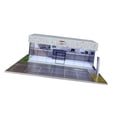 thumbnail image 2 of Vitrina para modelos de coches a escala 1/64, caja de almacenamiento para coches de juguete, accesorio fotográfico, decoración a prueba de polvo con Cafetería Milk, 2 of 8