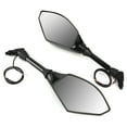 thumbnail image 3 of Rearview 2pcs   Motorcycle LED Turn Lights Side Rearview Mirrors 10mm/0.4in Thread Fit for, 3 of 7