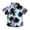 Purple, variant on Toddler Boys Hawaiian Shirts Kids Casual Short Sleeve Shirts Summer Beach Top Clothing for Children Green 2-3 Years
