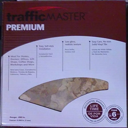 UPC 088969998064 product image for TrafficMaster Beige Slate 12 in. x 12 in. Solid Vinyl Tile (30 sq. ft./case) | upcitemdb.com