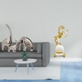 thumbnail image 2 of Estatua de elefante,Estatuas de elefantes de cerámica,figuras de elefantes,decoración,Figura de escritorio,Estante de estatua de caballo para escritorio,oficina,decoración del hogar,Figura, 2 of 8