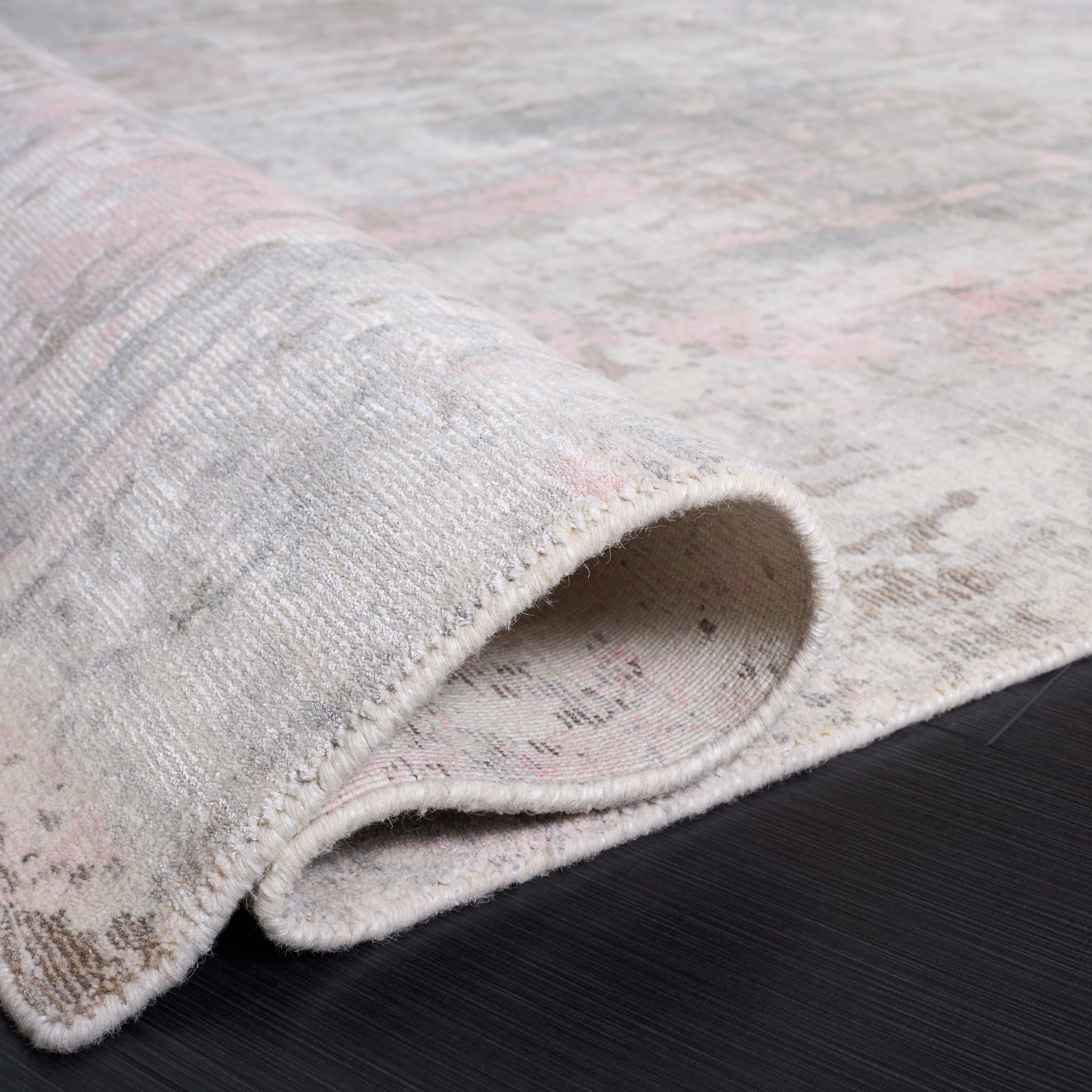 Safavieh Mirage Natalee Abstract Area Rug, Pink/Gray, 6' x 9'