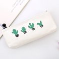 thumbnail image 2 of Stylus Pencil Travel Makeup Cosmetic Cactus Case Wash Organizer Storage Cartoon Pencil Case, 2 of 2