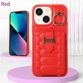 thumbnail image 3 of Nalacover Ring Holder Kickstand Case for iPhone 15 Plus 6.7" Crossbody Wallet Case with Credit Card Slots, Lanyard Shoulder Strap Premium PU Leather Wrist Hand Strap Cover, Red, 3 of 10