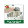 thumbnail image 4 of Scotch-Brite Stainless Steel Scrubber, Silver, 12/Carton, 4 of 6