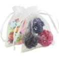 thumbnail image 3 of FACATH 100PCS Premium Sheer Organza Bags (Beige), 3 of 7