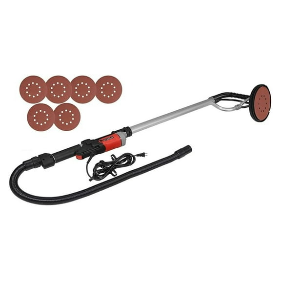 SONGMY 800W Electric Drywall Sander - Adjustable Variable Speed with 6 Sand Pads, Professional Drywall Sanding Tool
