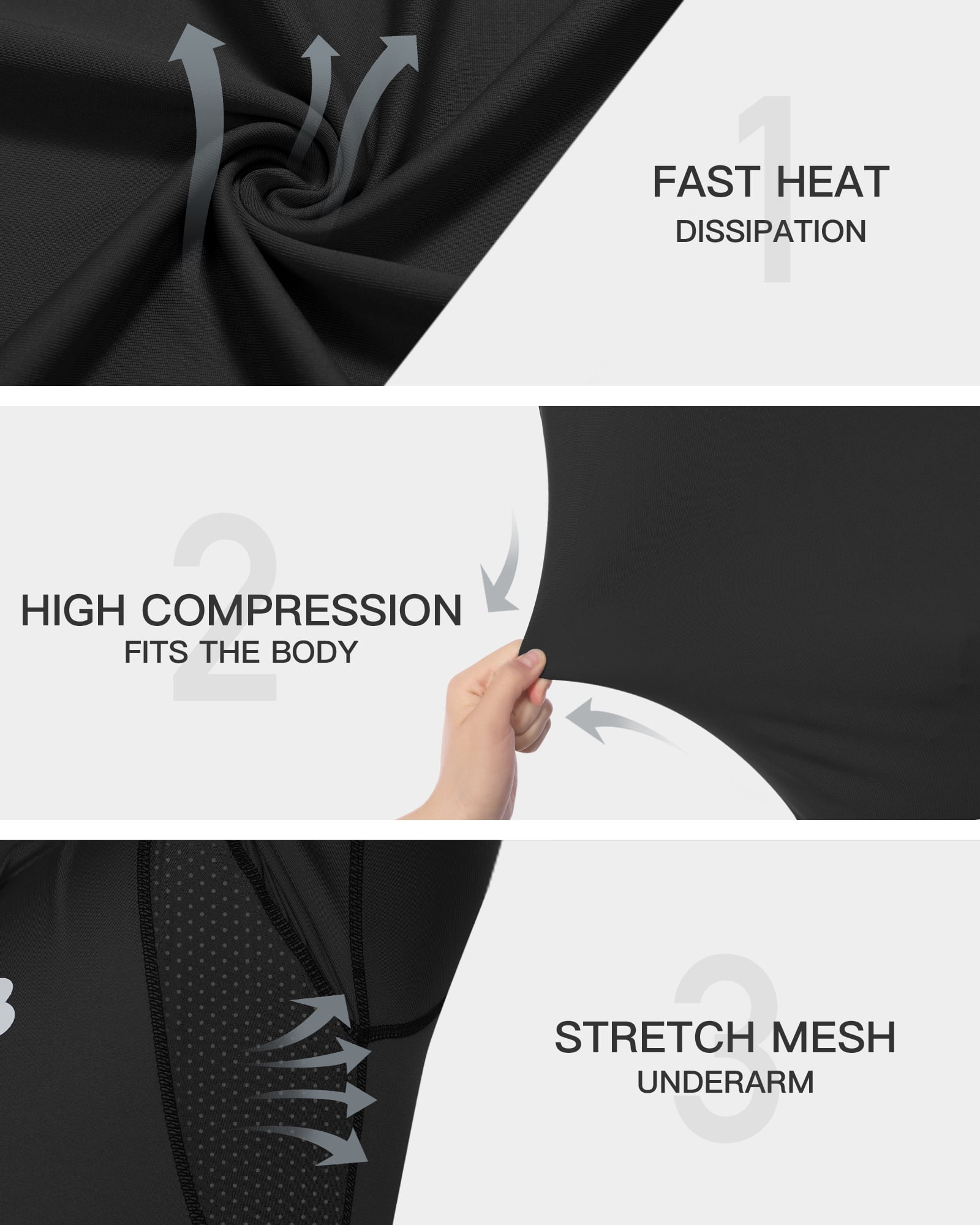 Enhance your athletic performance with our men's compression short-sleeved shirt, tailored for those passionate about sports. Crafted with premium materials featuring elastic properties, this shirt provides a tight compressive effect to reduce muscle fatigue and minimize the risk of injury. The innovative design ensures a comfortable fit that won't restrict your movements, making it a popular choice among athletes for both workouts and everyday wear.