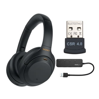 Sony WH-1000XM5 Wireless Noise Canceling Headphones (Black) + Portable Charging Accessory Bundle