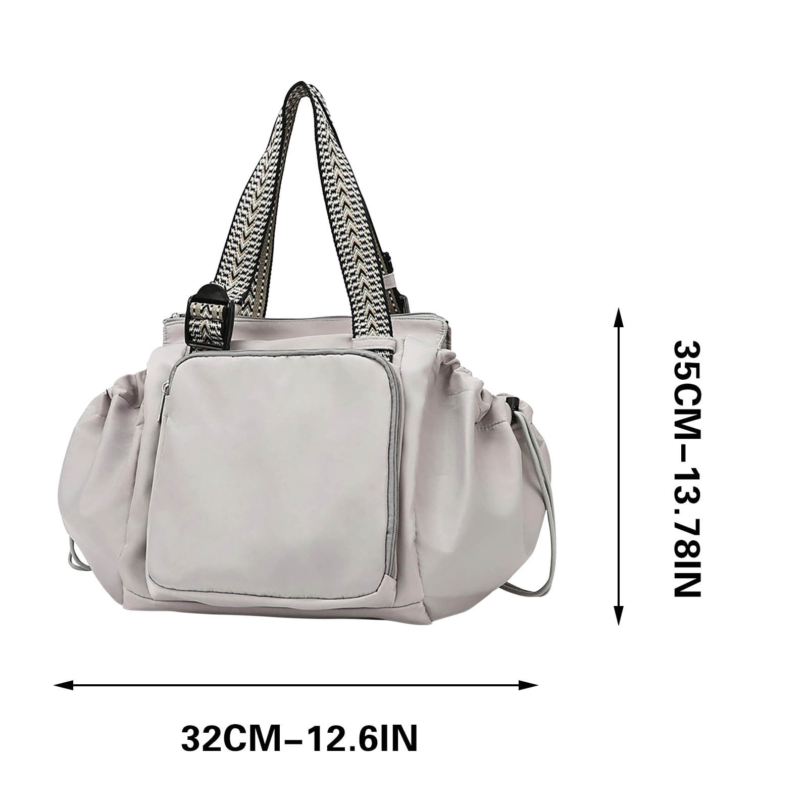 CasaChic Multifunctional Travel Organizer Bag, 3-in-1 Tote Crossbody Shoulder Bag for Women, Large Capacity 15-Pocket with Laptop Compartment, Waterproof Sturdy Material, Luggage Sleeve Design