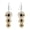 Rose Gold, variant on Pearl Gemstone Earring