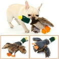 thumbnail image 2 of BESTSKY Dog Toys Squeaking Mallard Plush Puppy Pet Chew Squeaker Squeaky for Small Medium Dogs, 2 of 4