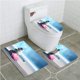 thumbnail image 1 of Juego de alfombras de baño ABPHQTO Lirio de arena y piedras 3 Piezas, 1 of 2