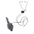 thumbnail image 3 of Juguete para gatos con puerta colgante retráctil, cuerda para rascar, ratón, palo para gatos, suministros para gatos, 3 of 5