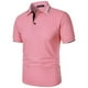 thumbnail image 3 of pstuiky Camisas de vestir de manga corta para hombre, Camisa de manga corta con cuello vuelto, versátil, de color liso y estilo informal para hombre ropa de hombre l, 3 of 5