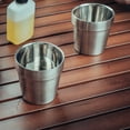 thumbnail image 4 of Outdoor Stainless Steel Cups Portable High Temperature Resistance Camping Picnic Cup Travel Stackable Cups Set, 4 of 8
