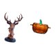 thumbnail image 5 of Figura De Cabeza De Ciervo De Resina Con Tapa De Cristal En Forma De Calabaza Para Dulces, Estatua De Animal, Decoración Del Hogar, Tarro De Galletas, Adorno Decorativo Naranja, 5 of 8