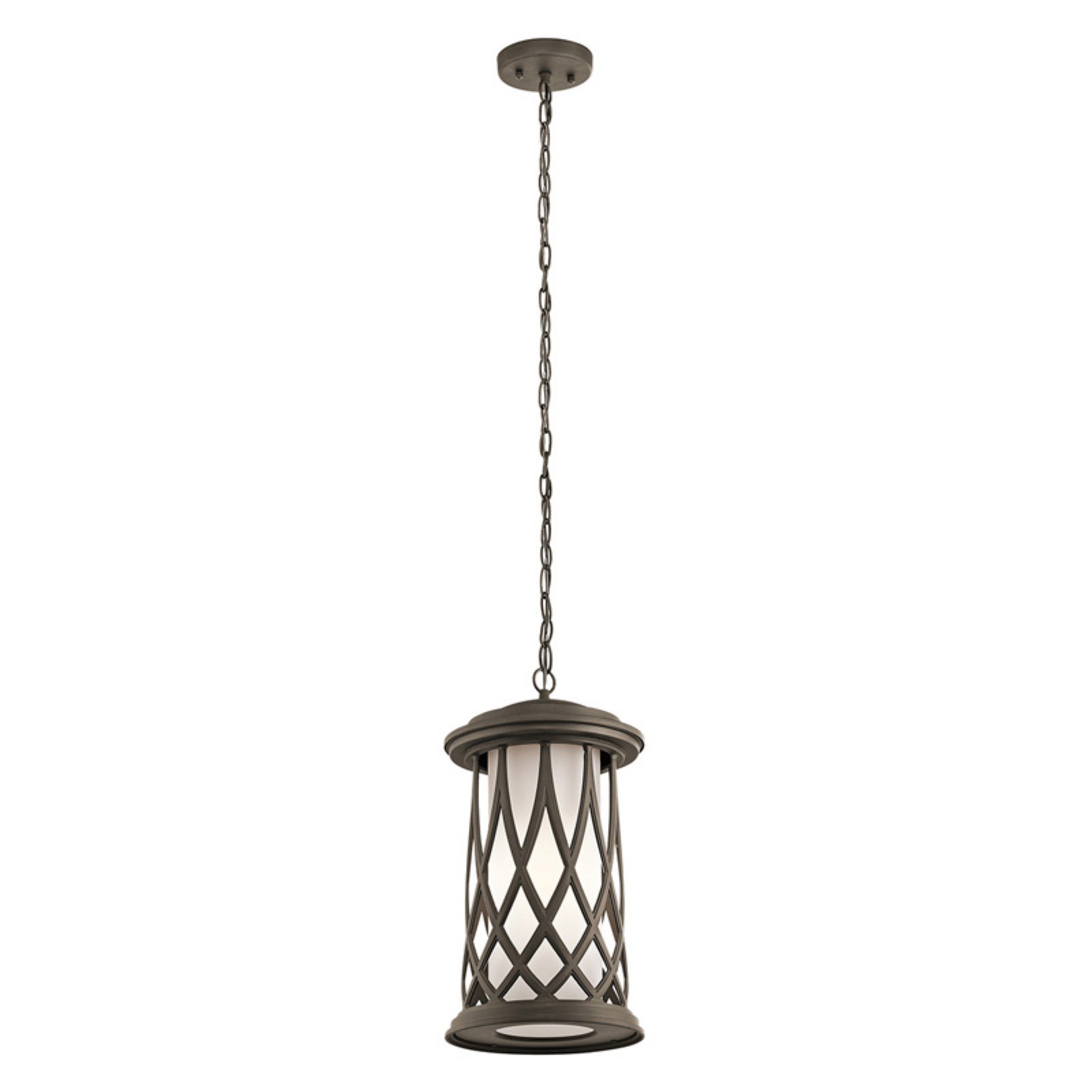 Kichler Pebble Lane 49685OZ Outdoor Pendant Light