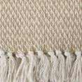 thumbnail image 3 of Stone Cotton Woven Throw 50x60 with 3" Fringe, 3 of 3