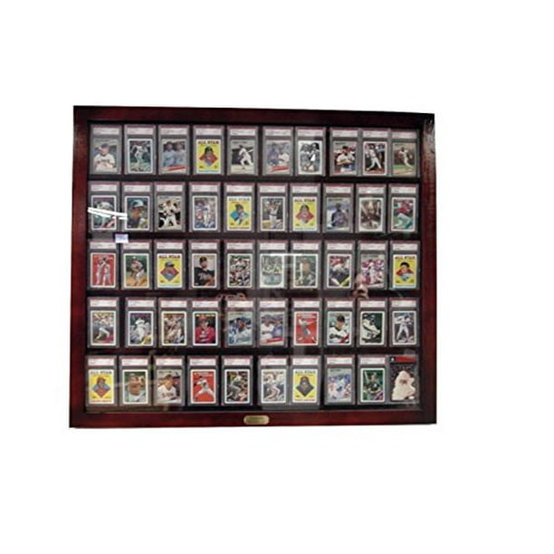 Graded Card Baseball Card Displays Case Will Hold 50 Graded Baseball