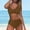 A Khaki, variant on HAPIMO Women's High Waisted Bikini Sets Halter Swimwear Bottom Two Piece Bathing Suit Summer Beachwear with Chest Pad Green L