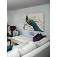 thumbnail image 6 of Marmont Hill "Peacock & Blossoms II" Painting Print on Wrapped Canvas, 6 of 7