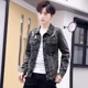 thumbnail image 4 of Chaqueta vaquera para hombre, abrigos vaqueros rotos de otoño para hombre con agujeros, estilo punk, moda Y2k, ropa masculina de estilo coreano, ropa vintage, ropa de abrigo de invierno estilo rock, 4 of 5