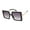 Black & Gold, variant on Martha Stewart Women's MS147 Oversized UVA and UVB Protective Square Fashion Sunglasses, 54mm