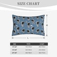 thumbnail image 4 of Logiee Astronaut Print Pillow Case,Throw Pillow Covers, Double Sided Plush Cushion Cover for Couch Sofa Bed, Only Pillowcase-16"x24", 4 of 6